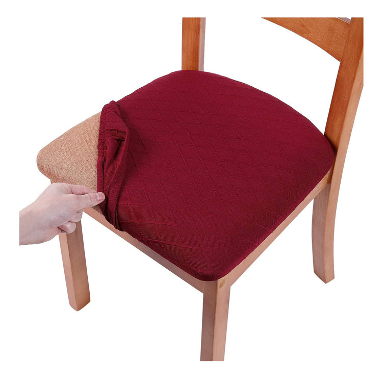 Gracie Oaks Box Cushion Dining Chair Slipcover Wayfair